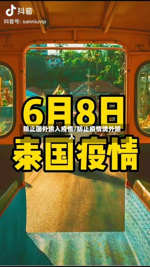 防止国外输入疫情/防止疫情境外输入