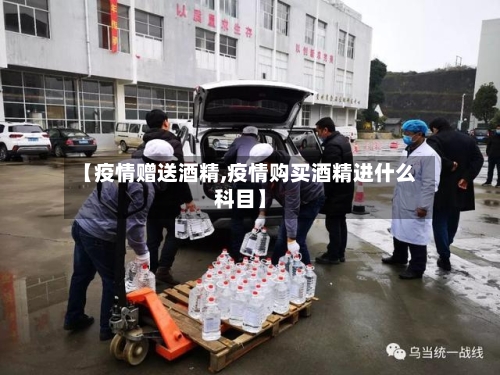 【疫情赠送酒精,疫情购买酒精进什么科目】-第3张图片